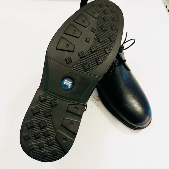 Nunn Bush Ozark Plain Toe Chukka Boot | Black Tumble | 8 Extra Wide - Picture 8 of 9